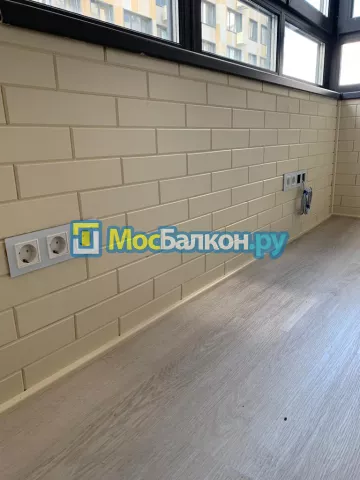 Отделка балконов в Домодедово | Отделка балконов и лоджий и обшивка под ключ в МосБалкон