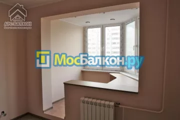 Заказать балкон в Домодедово цена от 1320 руб | Остекление балконов и лоджий МосБалкон