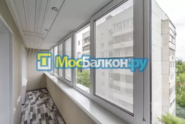 Заказать балкон в Домодедово цена от 1320 руб | Остекление балконов и лоджий МосБалкон