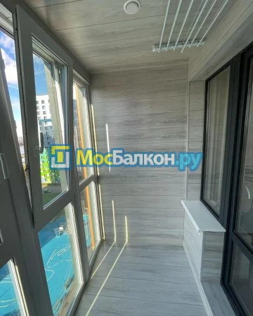 Отделка балконов в Домодедово | Отделка балконов и лоджий и обшивка под ключ в МосБалкон