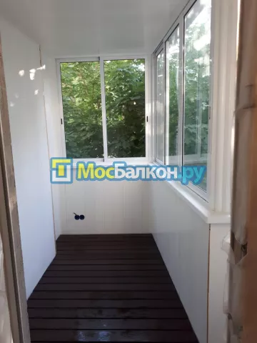 Отделка балконов в Домодедово | Отделка балконов и лоджий и обшивка под ключ в МосБалкон