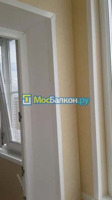 Отделка балкона и лоджии пластиковыми ПВХ панелями в Домодедово от компании МосБалкон