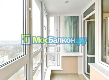 Заказать балкон в Домодедово цена от 1320 руб | Остекление балконов и лоджий МосБалкон