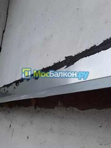 Крыша на балконе в Домодедово монтаж и ремонт по выгодной цене от МосБалкон
