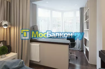 Заказать балкон в Домодедово цена от 1320 руб | Остекление балконов и лоджий МосБалкон
