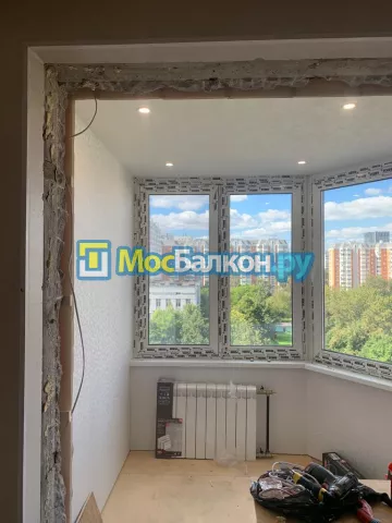 Заказать балкон в Домодедово цена от 1320 руб | Остекление балконов и лоджий МосБалкон