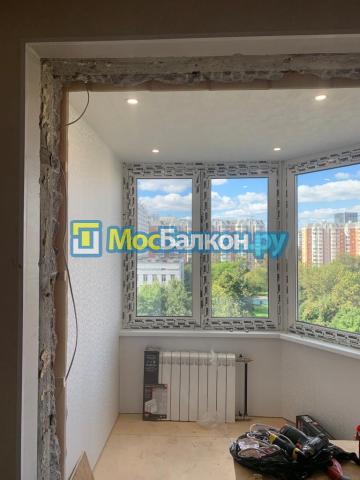 ОСТЕКЛЕНИЕ И ОТДЕЛКА БАЛКОНОВ В ГРАД МОСКОВСКИЙ
