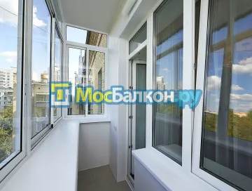 Заказать балкон в Домодедово цена от 1320 руб | Остекление балконов и лоджий МосБалкон