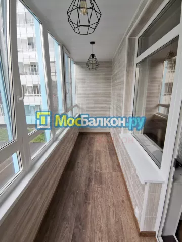 Заказать балкон в Домодедово цена от 1320 руб | Остекление балконов и лоджий МосБалкон