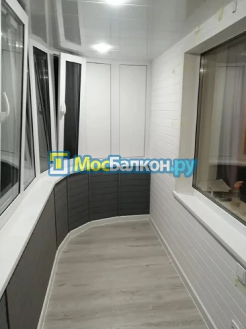 Заказать балкон в Домодедово цена от 1320 руб | Остекление балконов и лоджий МосБалкон