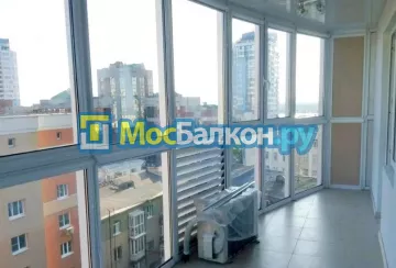 Заказать балкон в Домодедово цена от 1320 руб | Остекление балконов и лоджий МосБалкон
