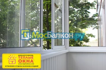 Заказать балкон в Домодедово цена от 1320 руб | Остекление балконов и лоджий МосБалкон