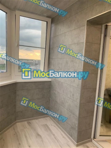 Заказать балкон в Домодедово цена от 1320 руб | Остекление балконов и лоджий МосБалкон