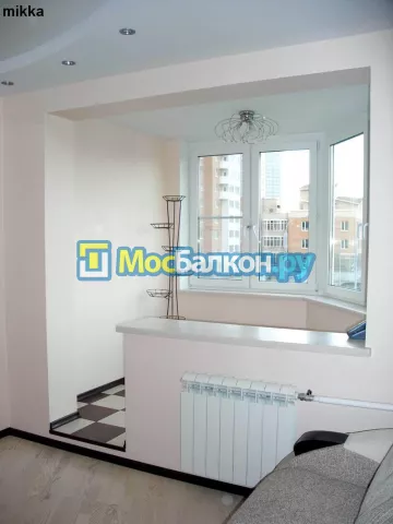 Заказать балкон в Домодедово цена от 1320 руб | Остекление балконов и лоджий МосБалкон
