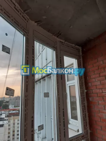 Панорамное остекление заказать под ключ по выгодной цене в Домодедово от компании МосБалкон