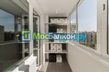 Заказать балкон в Домодедово цена от 1320 руб | Остекление балконов и лоджий МосБалкон