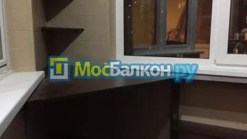 Шкаф на балкон купить в Домодедово на заказ недорого от МосБалкон