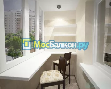 Заказать балкон в Домодедово цена от 1320 руб | Остекление балконов и лоджий МосБалкон