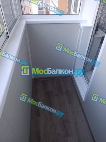 Холодное остекление лоджий алюминиевым профилем в Домодедово по доступным ценам | МосБалкон