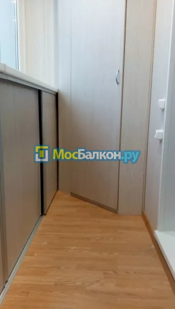 Шкаф на балкон купить в Домодедово на заказ недорого от МосБалкон
