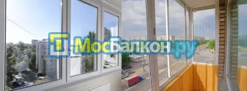 Заказать балкон в Домодедово цена от 1320 руб | Остекление балконов и лоджий МосБалкон