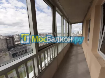 Заказать балкон в Домодедово цена от 1320 руб | Остекление балконов и лоджий МосБалкон