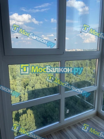 Панорамное остекление заказать под ключ по выгодной цене в Домодедово от компании МосБалкон
