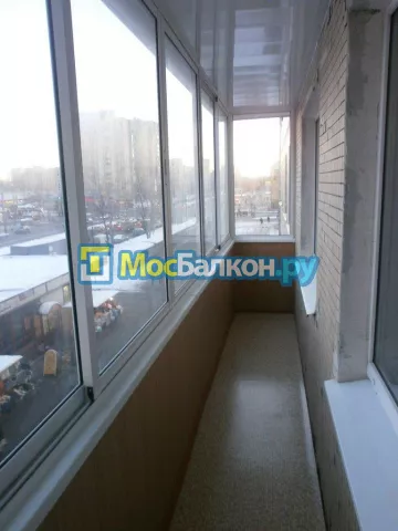 Заказать балкон в Домодедово цена от 1320 руб | Остекление балконов и лоджий МосБалкон