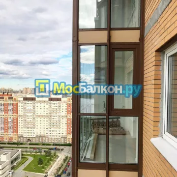Заказать балкон в Домодедово цена от 1320 руб | Остекление балконов и лоджий МосБалкон
