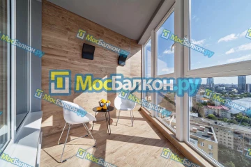 Панорамное остекление заказать под ключ по выгодной цене в Домодедово от компании МосБалкон