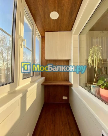 Заказать балкон в Домодедово цена от 1320 руб | Остекление балконов и лоджий МосБалкон