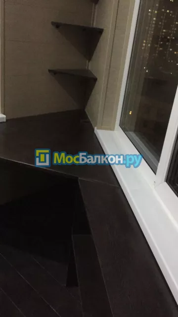 Шкаф на балкон купить в Домодедово на заказ недорого от МосБалкон