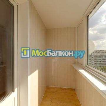 Остекление утепление и отделка балконов в новокосино
