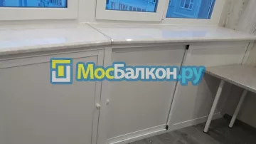 Шкаф на балкон купить в Домодедово на заказ недорого от МосБалкон