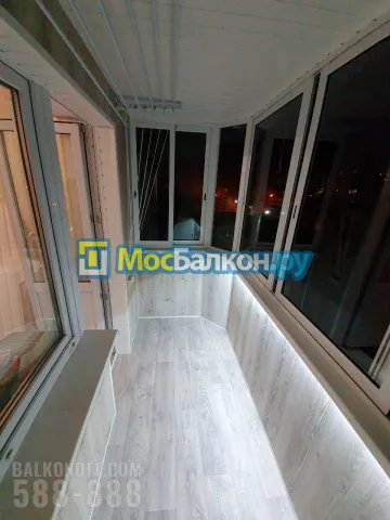Заказать балкон в Домодедово цена от 1320 руб | Остекление балконов и лоджий МосБалкон