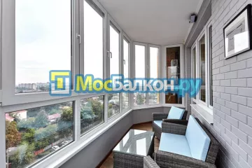 Заказать балкон в Домодедово цена от 1320 руб | Остекление балконов и лоджий МосБалкон