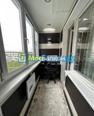 Заказать балкон в Домодедово цена от 1320 руб | Остекление балконов и лоджий МосБалкон