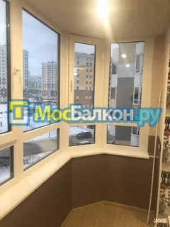 Заказать балкон в Домодедово цена от 1320 руб | Остекление балконов и лоджий МосБалкон