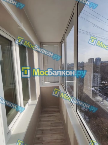 Заказать балкон в Домодедово цена от 1320 руб | Остекление балконов и лоджий МосБалкон