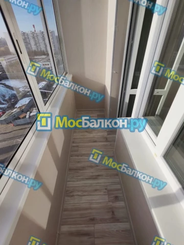 Заказать балкон в Домодедово цена от 1320 руб | Остекление балконов и лоджий МосБалкон