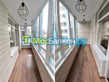 Заказать балкон в Домодедово цена от 1320 руб | Остекление балконов и лоджий МосБалкон
