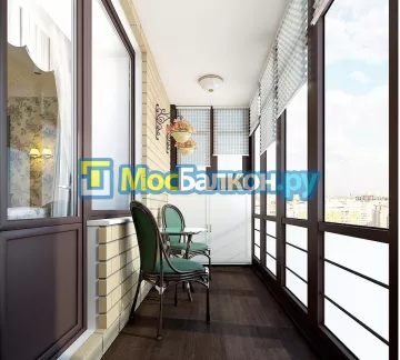 Заказать балкон в Домодедово цена от 1320 руб | Остекление балконов и лоджий МосБалкон