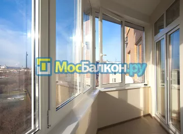 Заказать балкон в Домодедово цена от 1320 руб | Остекление балконов и лоджий МосБалкон