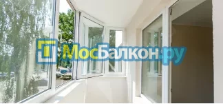 Заказать балкон в Домодедово цена от 1320 руб | Остекление балконов и лоджий МосБалкон