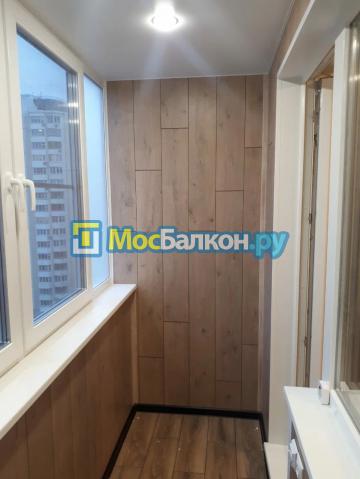 ОСТЕКЛЕНИЕ И ОТДЕЛКА балконов и лоджий В  БУТОВО ПАРК 2 Б