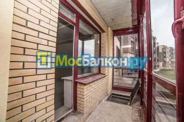 Шкаф на балкон купить в Домодедово на заказ недорого от МосБалкон