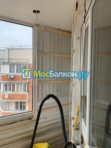 Отделка балконов в Домодедово | Отделка балконов и лоджий и обшивка под ключ в МосБалкон