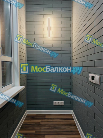 Отделка балконов в Домодедово | Отделка балконов и лоджий и обшивка под ключ в МосБалкон