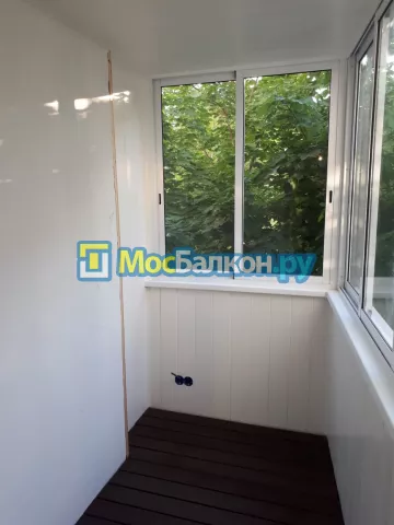 Отделка балконов в Домодедово | Отделка балконов и лоджий и обшивка под ключ в МосБалкон