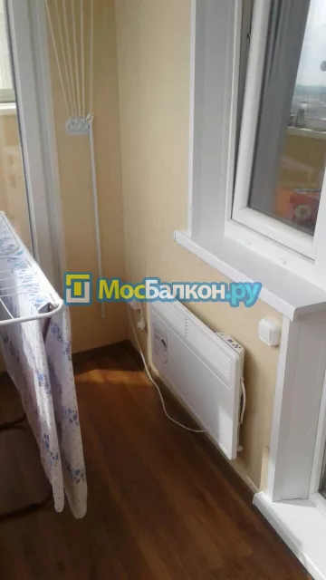 Отделка балкона и лоджии пластиковыми ПВХ панелями в Домодедово от компании МосБалкон